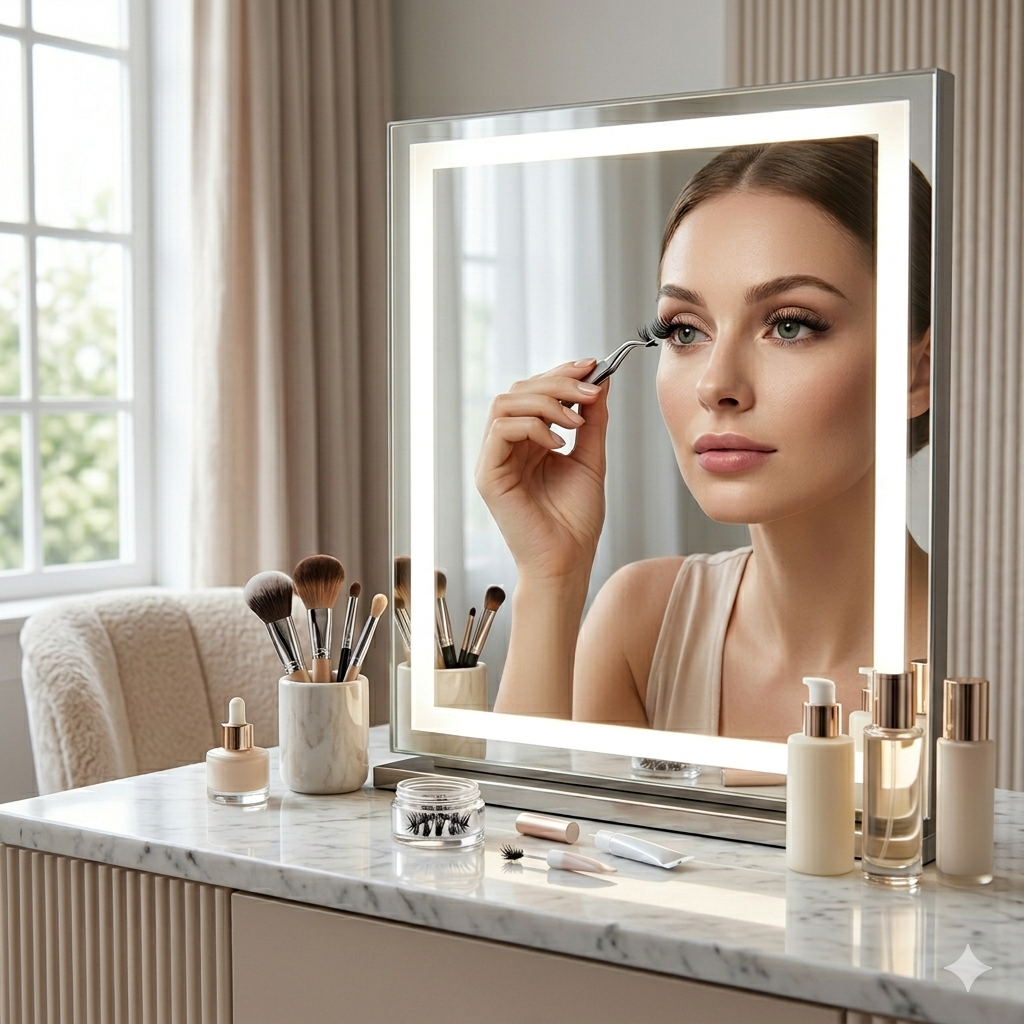 How To Apply Wispy Lash Clusters At Home