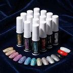 Belta Beauty 12 Colors Reflective Glitter Gel Polish