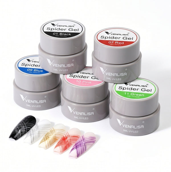 Belta Beauty 12 Color Spider Gel for Line Art